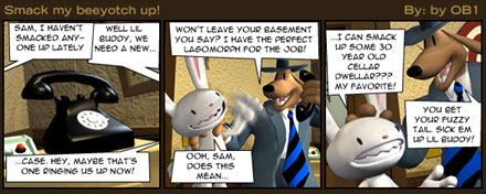 my Sam & Max comic